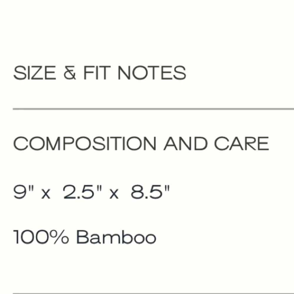 New Cult Gaia Ark Mini Bamboo Bag Natural